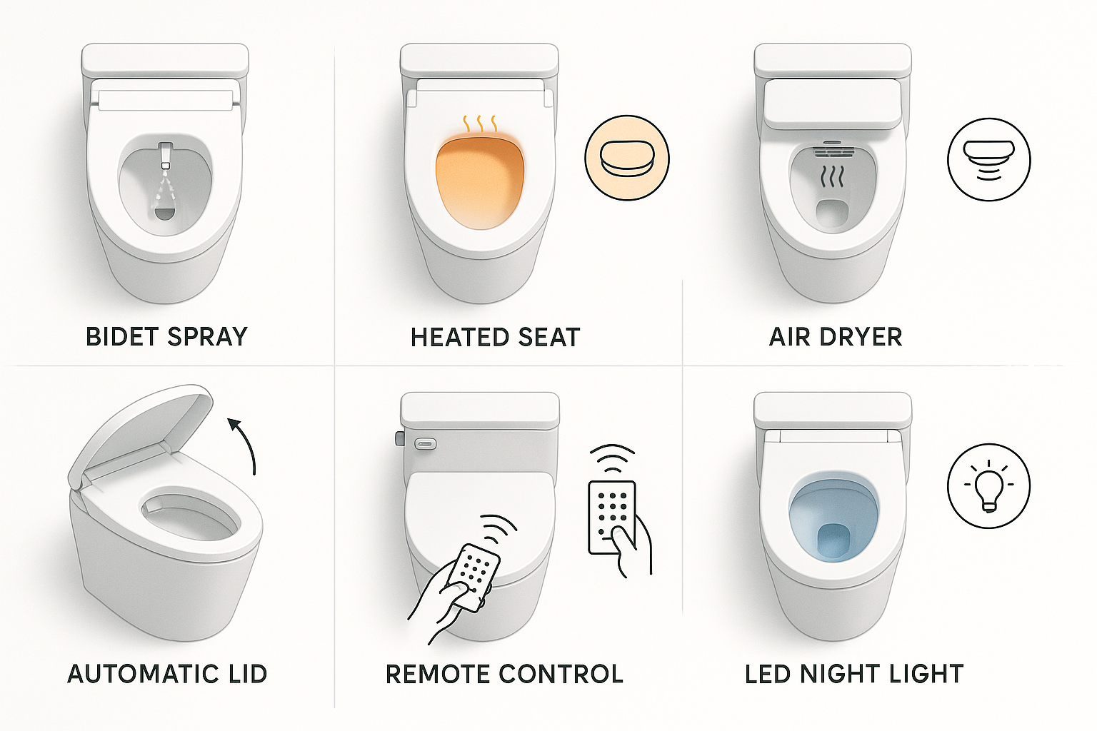 Choosing a smart toilet for home