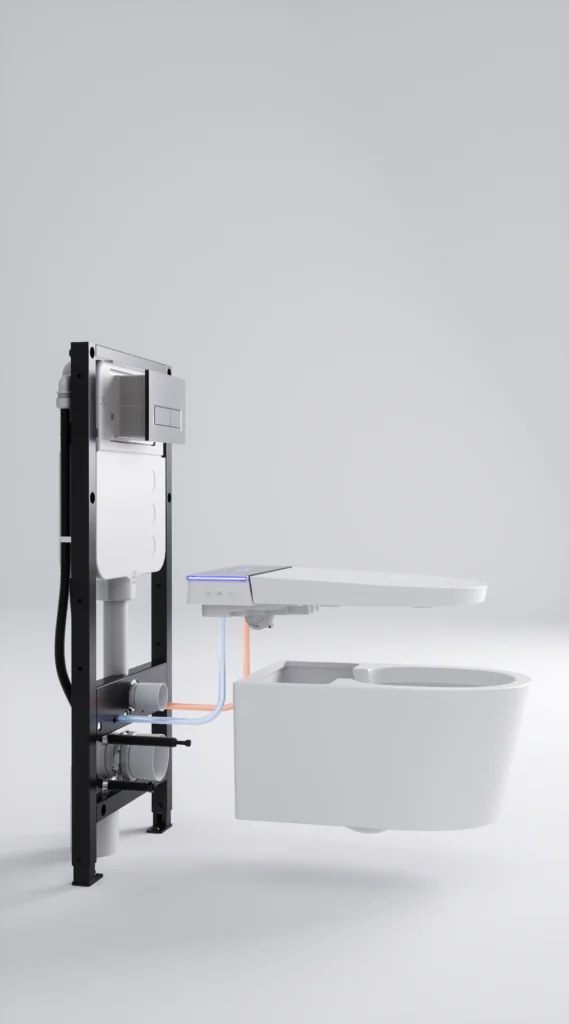 rear outlet smart toilet 1